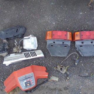 クレージュタクト初期 クレタク エンジン始動確認済み 当時物 パンフレット 予備パーツ付き タクト スーパータクト ニュータクト 昭和 旧車 タクトの画像