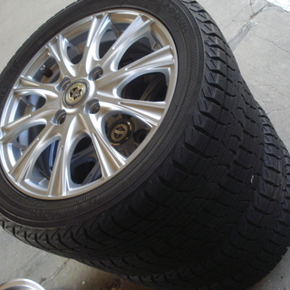 軽自動車　ヨコハマ165/55R14スタッドレスアルミセットの画像