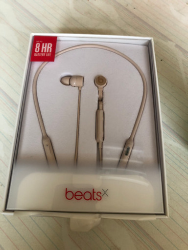 【新品・未開封 / 希少色】BeatsX ワイヤレスイヤホン マットゴールド BeatsX ワイヤレスイヤホン - マットゴールド