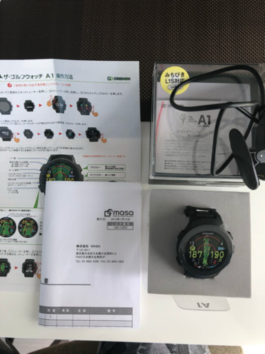 THE GOLF WATCH A1 グリーンオン