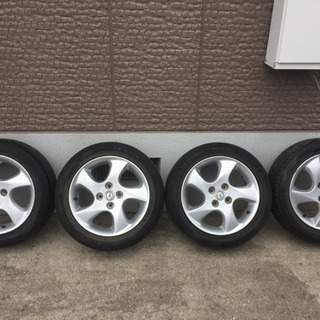 平成15年式 デミオ スポルト用 DBA-DY5W 純正 アルミホイル4本 美品！！ 