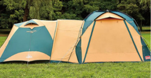 中古品Colemanテント&スクリーンタープSET