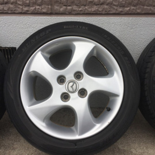 ★平成15年式 デミオ スポルト用 DBA-DY5W 純正 アルミホイル4本 美品！！ ★