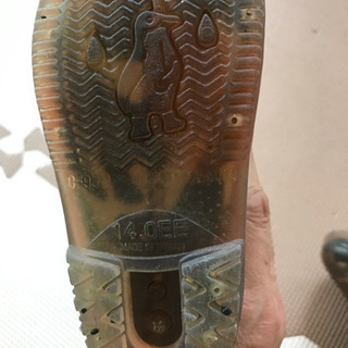 お値下げ　子供用長靴 アーミー柄 14cmの画像