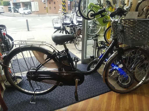 電動アシスト　Panasonic　ビビDX　ブラック　26インチ