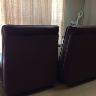 ソファー　1人掛けを　2脚での画像