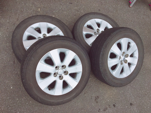 【自社配送は札幌市内限定】YOKOHAMA/ヨコハマ Earth-1 2009年製 夏タイヤ 195/65R15 91H ホイール 5穴 15×6JJ 中古