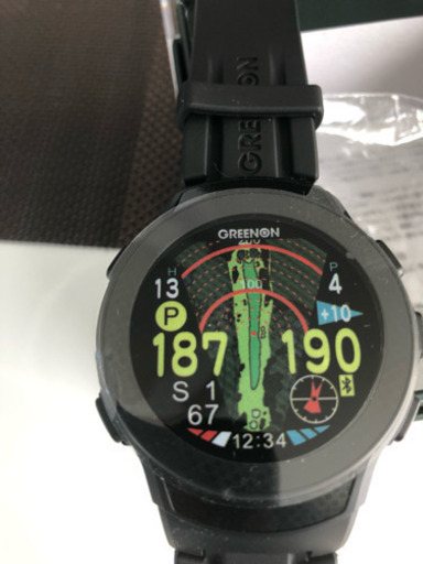 THE GOLF WATCH A1 グリーンオン