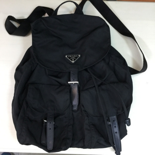 #2649 PRADA プラダ リュック ブラック