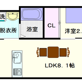 【アイボリーポワント難波ＷＥＳＴ】2号タイプ！1ＬＤＫタイプ！