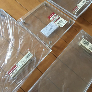 無印良品 アクリルフレーム サイズ5種類あり  