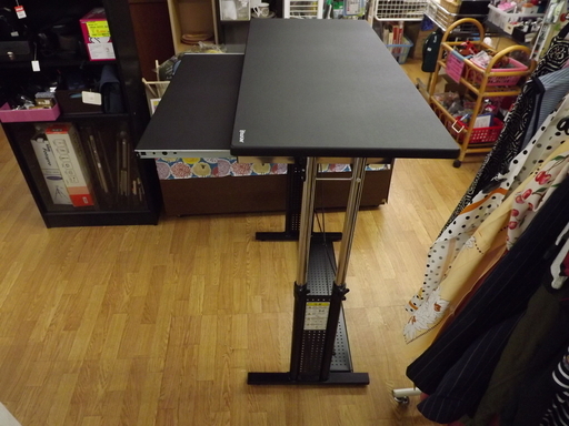 バウヒュッテ/Bauhutte スタンディングデスク BHD-1000H パソコンデスク 昇降式 ブラック 幅：1ｍ 札幌 西岡店