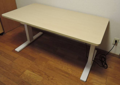 FlexiSpot電動式昇降デスク120×60 maple