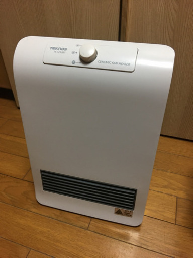 tekno ファンヒーター 1000円