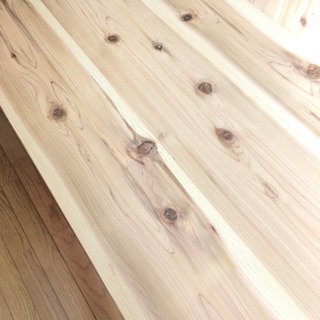 W180サイズ 天然無垢材を使ったダイニングテーブル 近場配送無料☆の画像