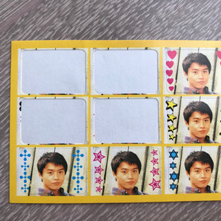 ジャニーズ　安室奈美恵 年代物です(23.4年前のもの) シールの画像