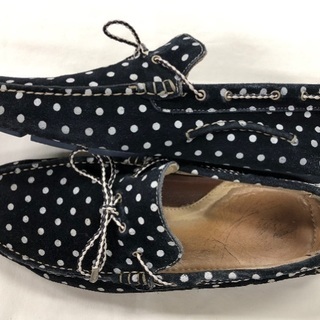 イタリア製本革スエードローファー