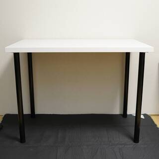 IKEA LINNMON 200x60 ホワイト天板 テーブル ...