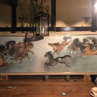 期間限定値引きあり中国の馬の絵