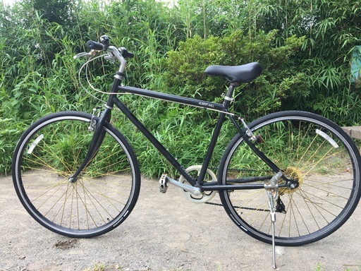 クロスバイク　 HALL　ブラック