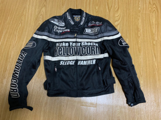 ライダースジャケット メッシュタイプ イエローコーン