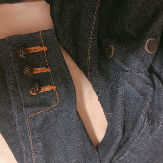 お値下デニムジャケット クリヤの画像