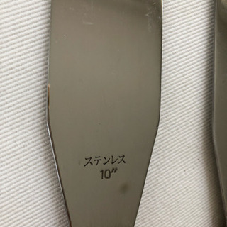 ステンレス  スパテラ スパチュラ パレットナイフ 38センチ