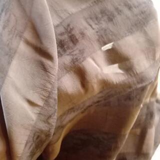 未使用　大判レース生地　109×385cmの画像