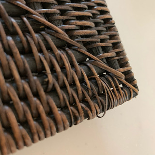 アジアン ラタン ランチョンマット 2枚セットの画像