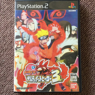 PS2 NARUTO ナルティメットヒーロー3