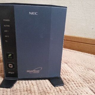 NEC無線LANルーター WARPSTAR AtermWR8700N
