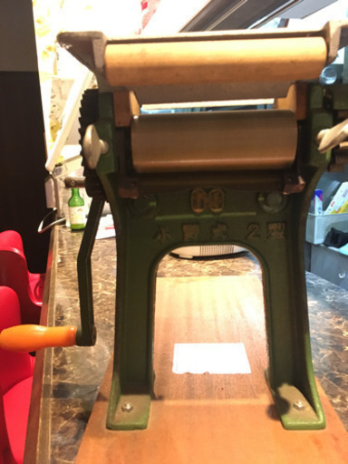 小野式製麺機 未使用 長期保管