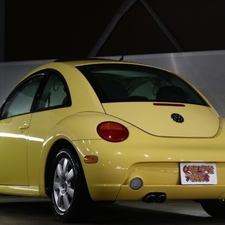 【車検２年付】  ニュービートル ターボ 黒革シート/サンルーフ/ETC☆自社ローン・オートローン全国対応の画像