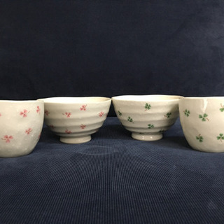 【新品】茶碗・湯のみ4点セット♡