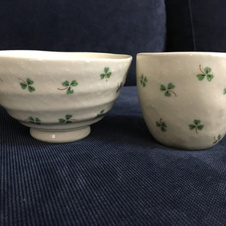 【新品】茶碗・湯のみ4点セット♡の画像
