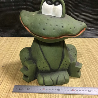 中古 カエルの置物