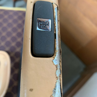 ラルフローレン モノグラム ロゴ 革 スーツケース 旅行バッグの画像