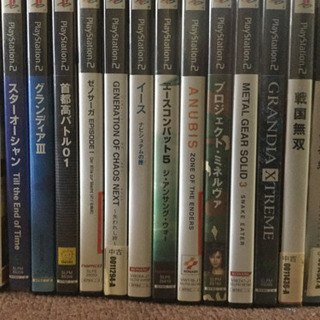 PS2 ゲームソフト 各500円