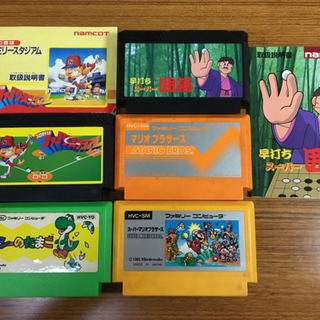 ※終了※▼25日まで▼ファミコン カセット6本セットの画像