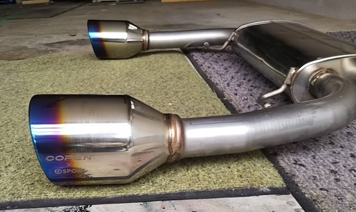 中古 コペンLA400K用D-SPORTマフラー