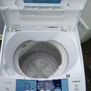 HITACH 洗濯機　5キロ！の画像