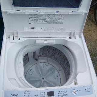 AQUA　洗濯機　6キロ　美品!!の画像
