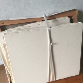 未使用油絵カンバス&未使用含む額縁の画像