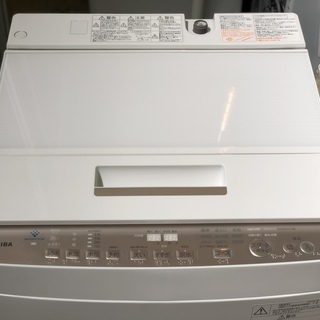 《１年後の白さが違うウルトラファインバブル洗浄》東芝/TOSHIBA■AW-BK8D7(W)　洗濯機　8kg　2018年製　