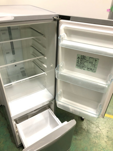 安くしました！２ドアでもちょっと大きめの冷蔵庫　パナソニック　2012年製　168L　♪　一人暮らし、二人暮らしにオススメ