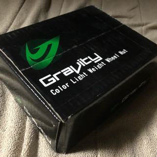 gravity 軽量ジュラルミンナット 新品未使用