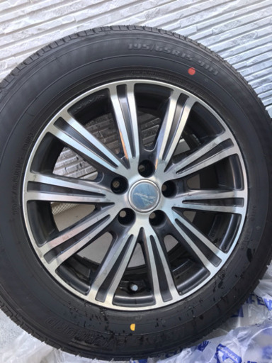 【引取決定】アルミホイール SMACK SPARROW 15インチ 4本 タイヤおまけ ウィッシュ プリウス