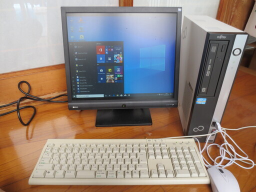 富士通 ESPRIMO D581/CX i5 2世代 2400 モニター WIN10 MS Offce