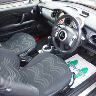 H14BMW ミニワンRA16赤タイミングチェーンETC ABS HID 純正アルミ夏冬タイヤ有りルーフユニオンジャックの画像