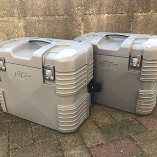 KTM 640アドベンチャー パニアケース ジャンクの画像